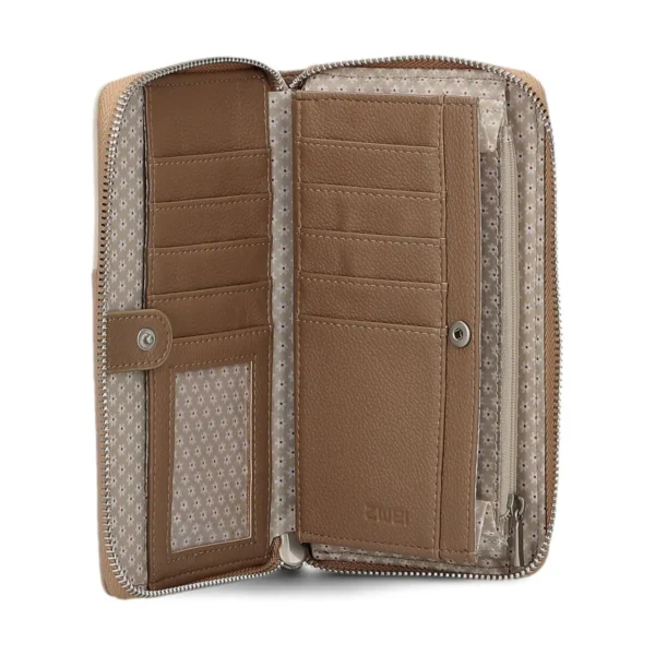 ZWEI PORTAFOGLI JANA Wallet J2 hazel - immagine 2
