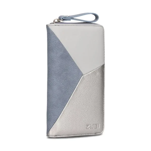 ZWEI PORTAFOGLI JANA Wallet J2 nubuk-sky