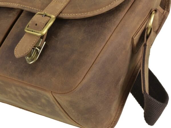 Greenburry Borsa Per Fotocamera Vintage In Pelle - immagine 10