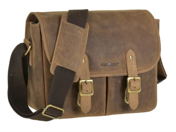 Greenburry Borsa Per Fotocamera Vintage In Pelle - immagine 14