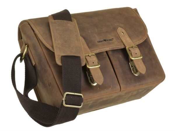 Greenburry Borsa Per Fotocamera Vintage In Pelle - immagine 11
