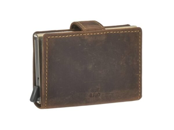 Greenburry Portacarte RFID Marrone Vintage Original - immagine 5