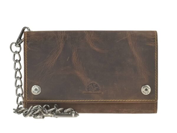 Greenburry Vintage Portafoglio Biker Lungo In Pelle