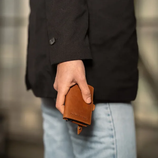 The Chesterfield Brand Portafoglio In Pelle Cognac Lagos - immagine 7