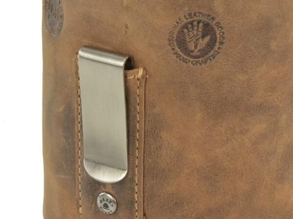 Greenburry Borsa Porta Crocchette DB4 in Pelle Vintage - immagine 8