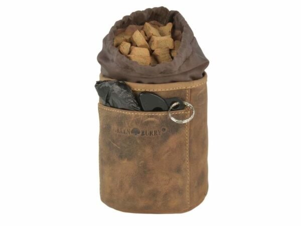 Greenburry Borsa Porta Crocchette DB4 in Pelle Vintage - immagine 9