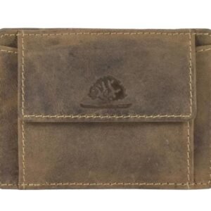 Greenburry Magic Wallet con Portamonete RFID Marrone Vintage