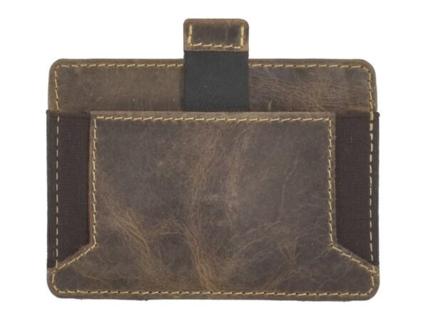 Greenburry Magic Wallet con Portamonete RFID Marrone Vintage - immagine 5
