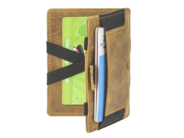 Greenburry Magic Wallet con Portamonete RFID Sahara Tan - immagine 8