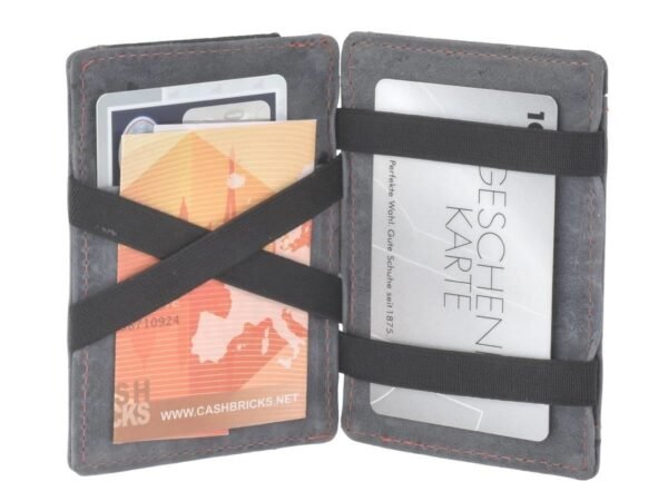 Greenburry Magic Wallet con Portamonete RFID Blu Acciaio - immagine 3