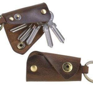 Greenburry Portachiavi Trasportatore Piccolo in Pelle Vintage