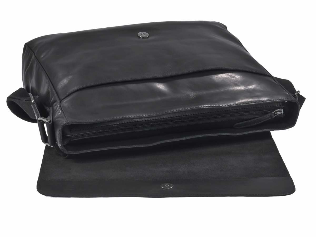 Greenburry Borsa Messenger A4 Pure Black - immagine 3
