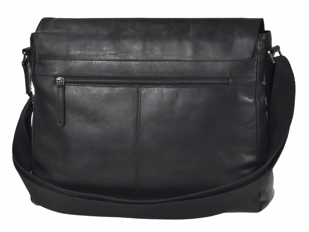 Greenburry Borsa Messenger A4 Pure Black - immagine 5