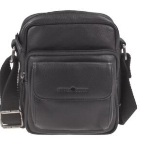 Greenburry Borsa a Tracolla Travel Nera VE5 Vintage
