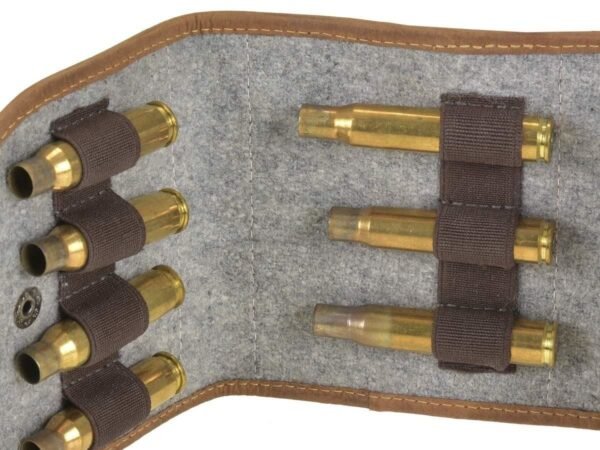 Greenburry Borsa Portaproiettili / Cartucce Vintage In Pelle - immagine 4