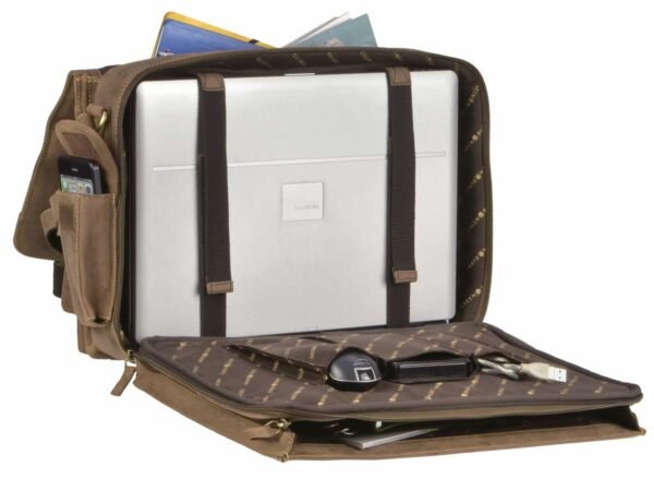Greenburry Vintage Cartella Laptop In Pelle - immagine 6