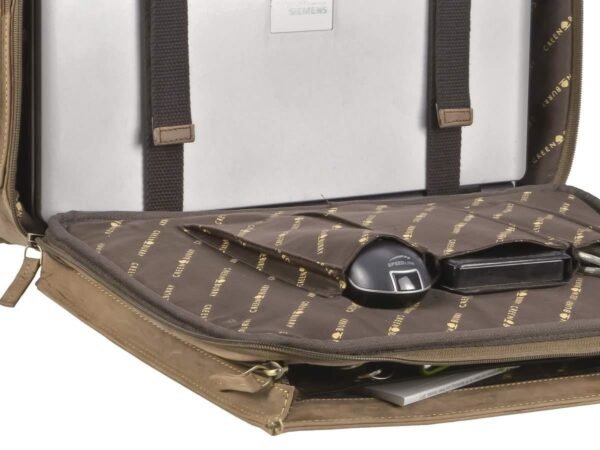 Greenburry Vintage Cartella Laptop In Pelle - immagine 5