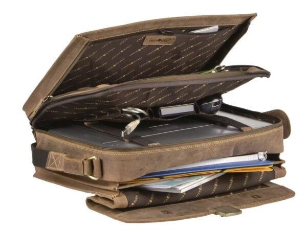 Greenburry Vintage Cartella Laptop In Pelle - immagine 4
