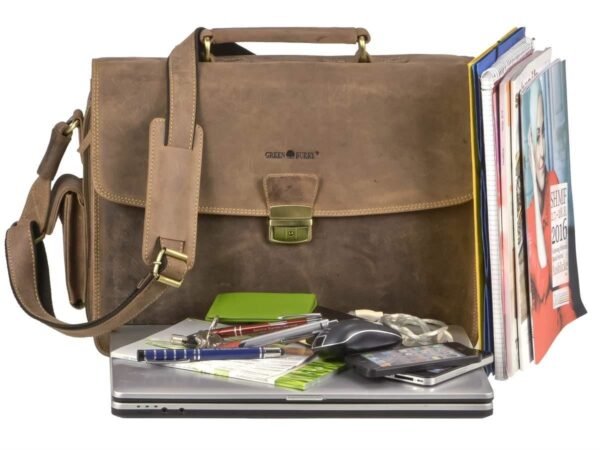 Greenburry Vintage Cartella Laptop In Pelle - immagine 16