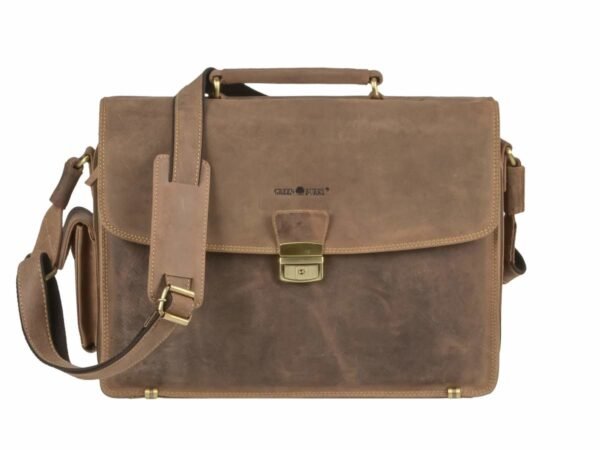 Greenburry Vintage Cartella Laptop In Pelle