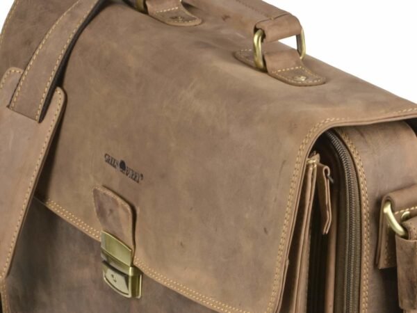 Greenburry Vintage Cartella Laptop In Pelle - immagine 13