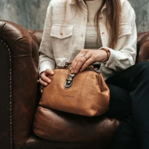 The Chesterfield Brand Borsa A Tracolla In Pelle Cognac Rachael