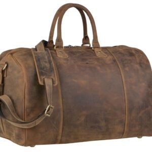 Greenburry Borsa Sportiva Traveller in Pelle Vintage