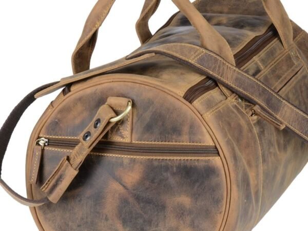 Greenburry Borsa a Rullo da Viaggio in Pelle Vintage - immagine 8