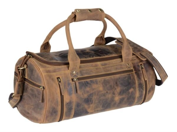 Greenburry Borsa a Rullo da Viaggio in Pelle Vintage - immagine 4