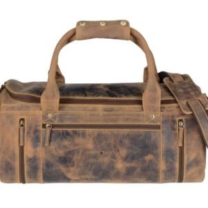 Greenburry Borsa a Rullo da Viaggio in Pelle Vintage