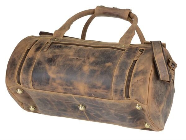Greenburry Borsa a Rullo da Viaggio in Pelle Vintage - immagine 6