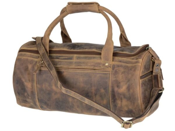 Greenburry Borsa a Rullo da Viaggio in Pelle Vintage - immagine 7