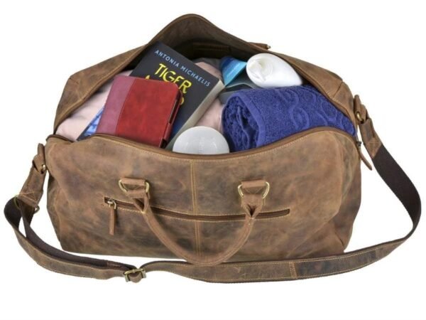 Greenburry Borsa da Viaggio in Pelle Vintage - immagine 10