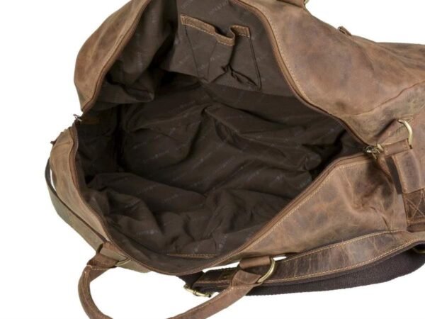 Greenburry Borsa da Viaggio in Pelle Vintage - immagine 12
