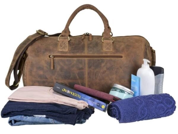 Greenburry Borsa da Viaggio in Pelle Vintage - immagine 2