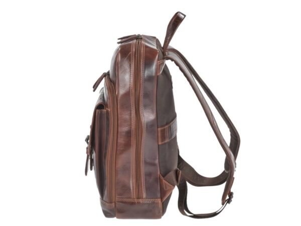 Greenburry Zaino Business Teak Marrone Rugged - immagine 8