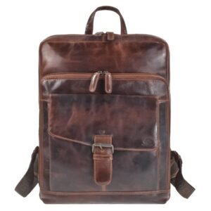 Greenburry Zaino Business Teak Marrone Rugged