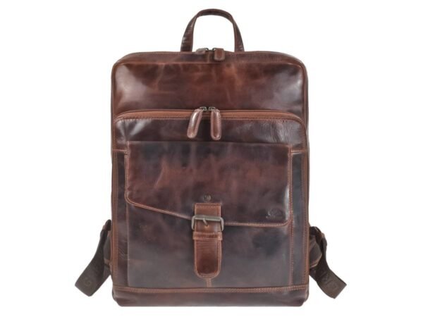 Greenburry Zaino Business Teak Marrone Rugged