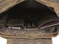 Greenburry Zaino Grande in Pelle Vintage - immagine 12