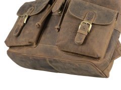 Greenburry Zaino Grande in Pelle Vintage - immagine 6