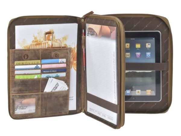 Greenburry Vintage Cartella Manager/Laptop In Pelle - immagine 4
