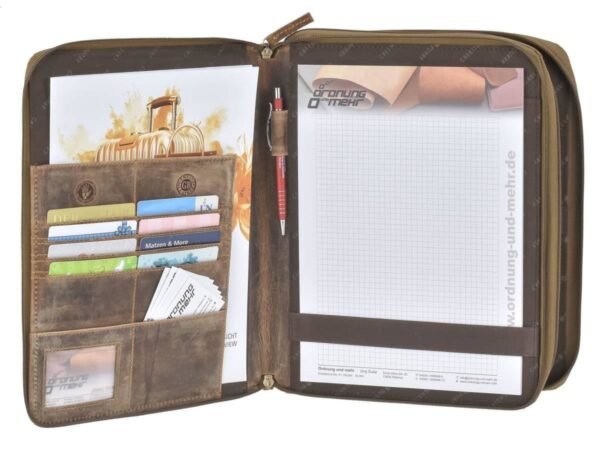 Greenburry Vintage Cartella Manager/Laptop In Pelle - immagine 3