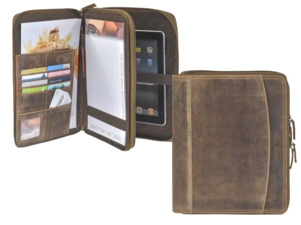 Greenburry Vintage Cartella Manager/Laptop In Pelle - immagine 10