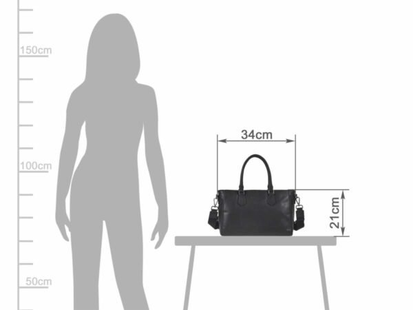 Greenburry City-Shopper Nero Pure Black - immagine 9