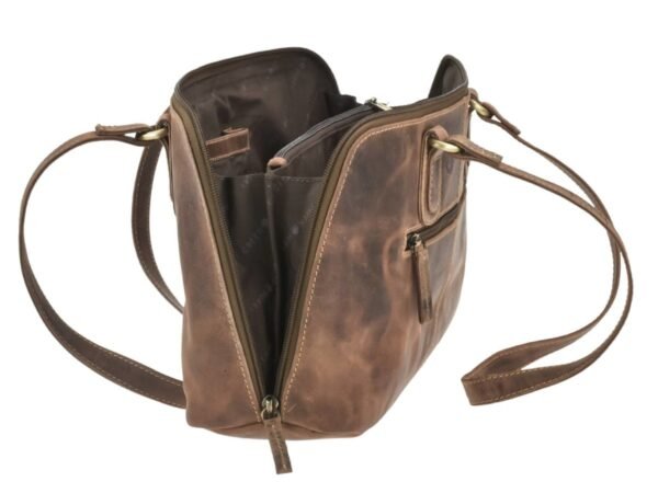 Greenburry Shopper con Zip Piccola Vintage - immagine 4