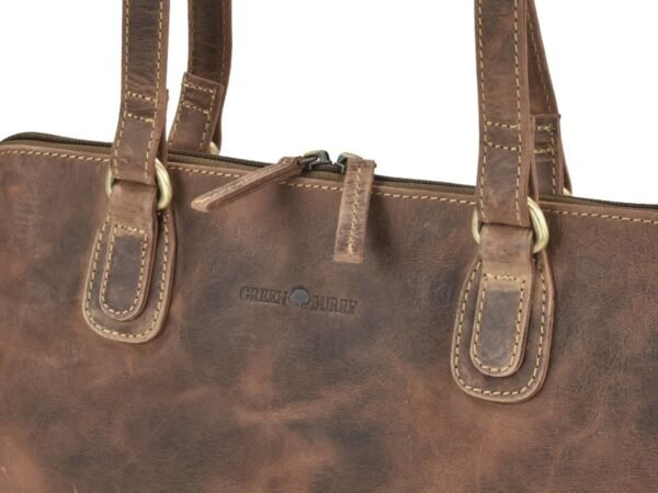 Greenburry Shopper con Zip Piccola Vintage - immagine 7
