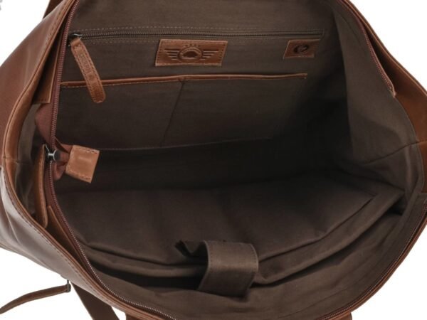 Greenburry Shopper XXL Waxy Vintage Tobacco Nut - immagine 2