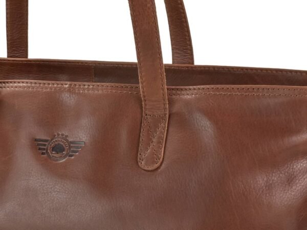 Greenburry Shopper XXL Waxy Vintage Tobacco Nut - immagine 6