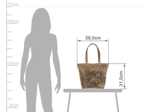 Greenburry Shopper in Pelle Vintage - immagine 12