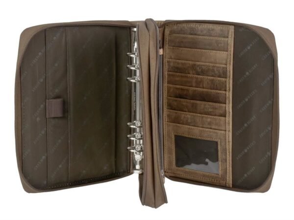 Greenburry Vintage Planner Business A5 In Pelle - immagine 12